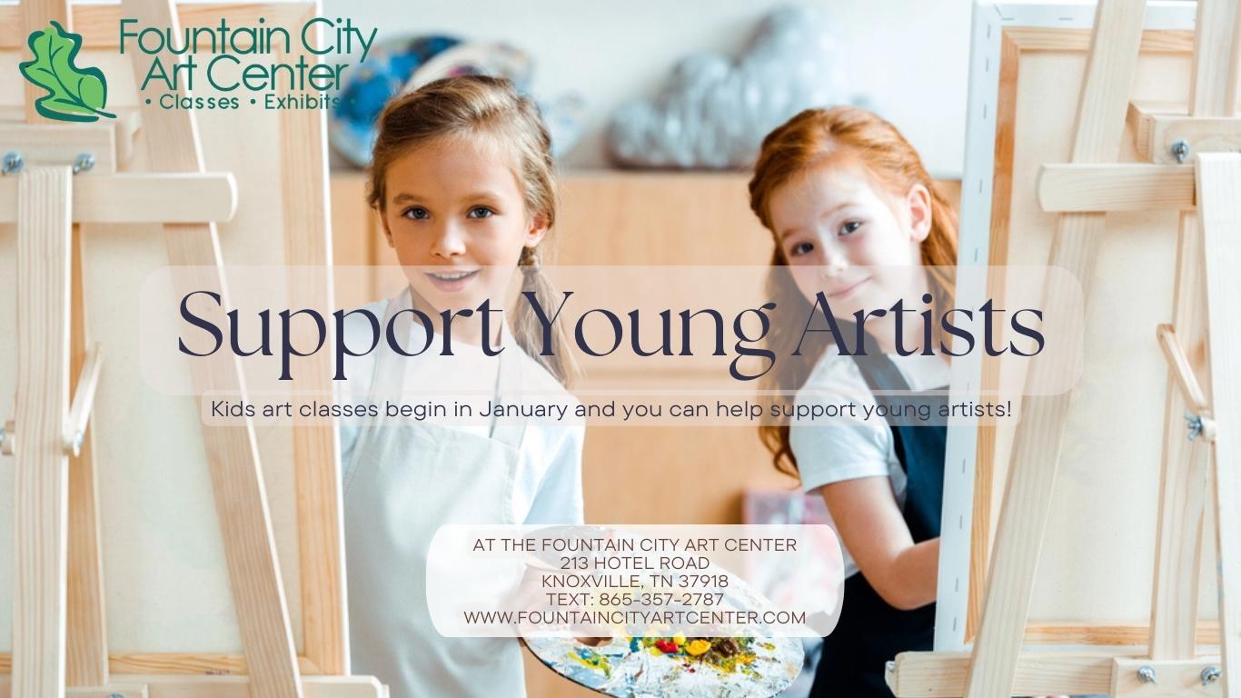 Support Young Artists at the Fountain City Art Center